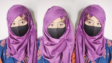 2025 Pinterest Style Trendy Full Coverage Summer Friendly Hijab By Wajeeha Fatima