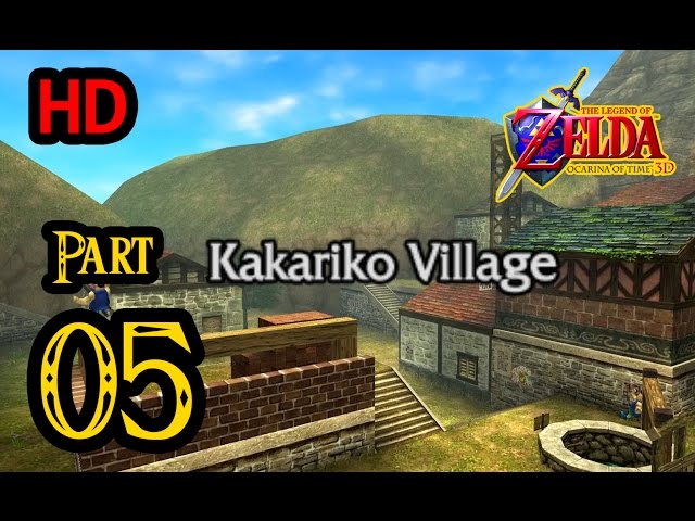 The Legend Of Zelda Ocarina Of Time 3D - Walkthrough Part 3 (Lost  Woods/Kakariko Village/Goron City +Sun Song), The Legend Of Zelda Ocarina  Of Time 3D