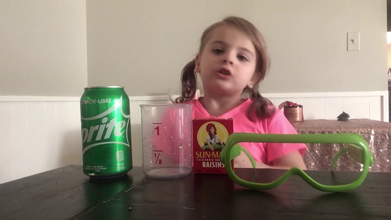 Dancing Raisins experiment YouTube