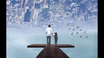 Sky city photo manipulation tutorial | photoshop tutorial cs6/cc