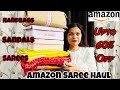 Amazon Saree Haul || Summer Wedding/Partywear Saree #amazon #amazonhaul #sareehaul