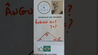 ÂNGULOS X=?; Y=?#GEOMETRIA
