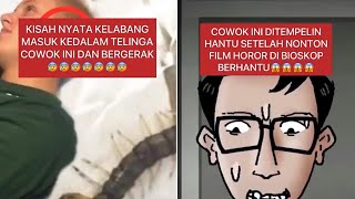 KISAH NYATA KELABANG MASUK DALAM TELINGA COWO INI😰#kisahnyata #kelabang #truestory #true #story