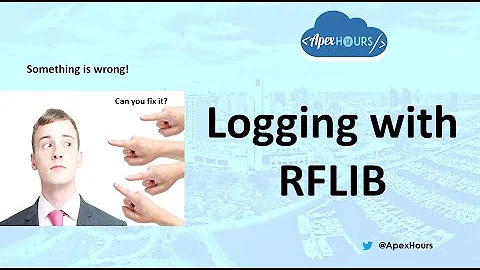 Logging in Salesforce with RFLIB