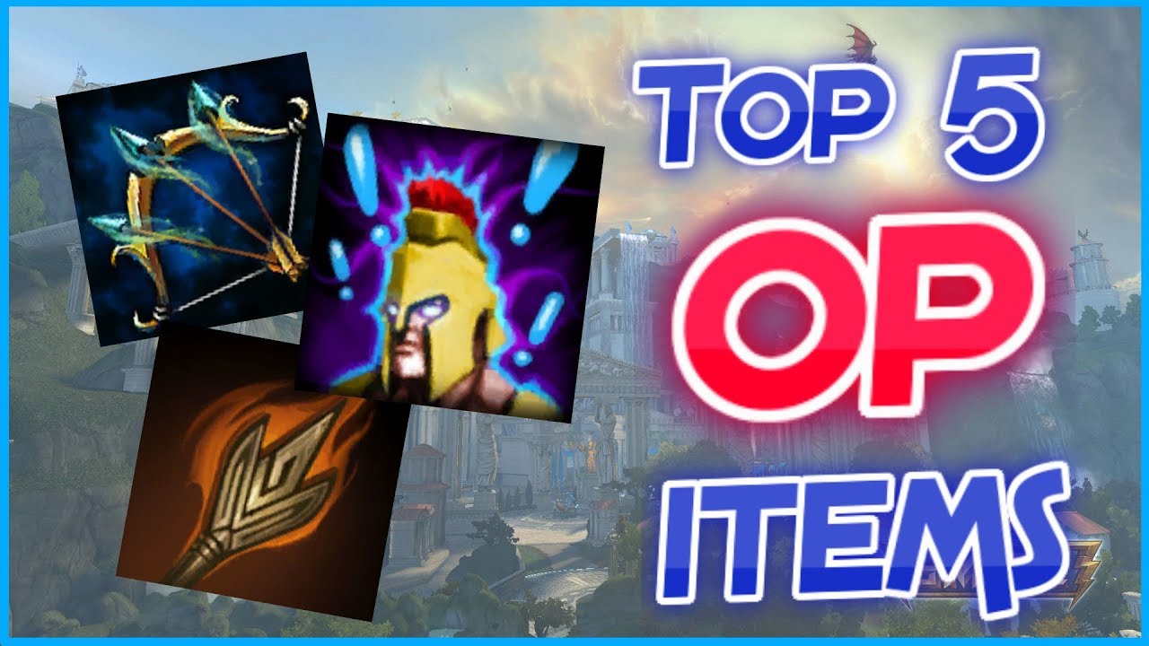 Top 5 Most OP Items in Smite History YouTube