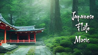 Japanese Peaceful Temple  Zen Garden with Japanese Flute Music  Meditation Music, Relaxing Music