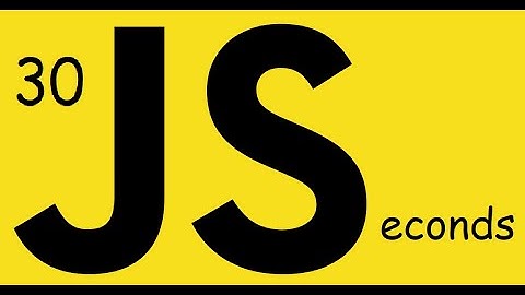 30SecondsJS - How to create a for loop javascript