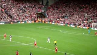 Liverpool vs Manchester United Ngog goal