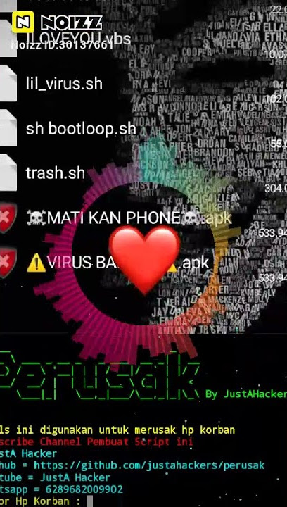 STORY WA HACKER KEREN☠️||HACKING #storywahacker#storywa30detik#virus