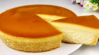 I didn't stop eating when I made this!! Caramel Custard Cake Recipe