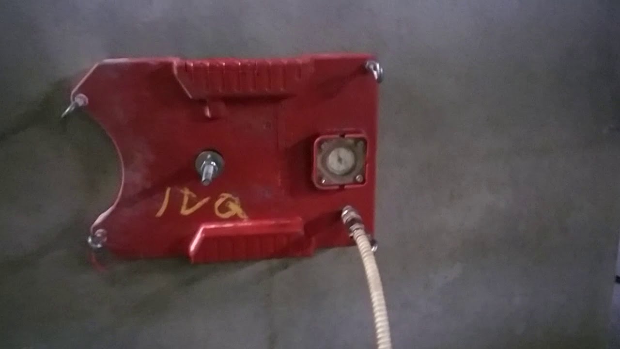 Hilti vacuum pump and suction baseplate YouTube