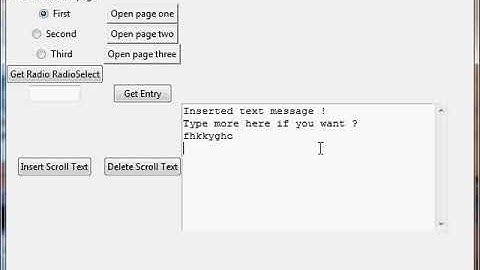 Python Tkinter Frames & Widgets