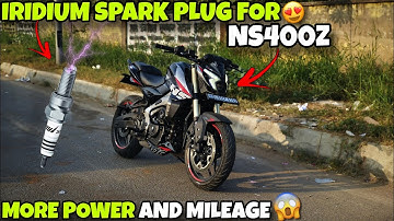 NS400Z PERFORMANCE UPGRADER | NGK LASER IRIDIUM SPARK PLUG | MORE POWER |@DSGVLOGS007