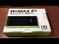 UQ WiMAX W05を契約してみた
