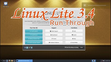 Linux Lite 3.4 Run Through