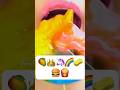 [ASMR] Next? /subs🙏🏻CR BY:@DangbeeEATING. ​⁠ #mukbang #emojichallenge #satisfying