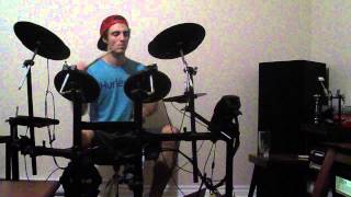 Oasis vs ACDC vs Skrillex vs Knife Party Back To Wonderwall-Drum cover