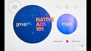 #MGID and GroupM Workshop: Native Ads 101