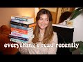 EVERYTHING I READ RECENTLY - 10 BOOKS TO ADD TO YOUR TBR PILE | LUCY WOOD