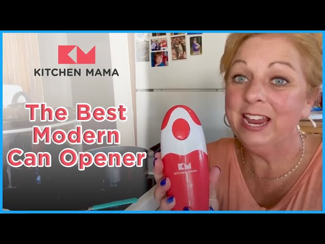 Kitchen Mama Yes You Can - Automatic Can Opener Review (and Giveaway!) -  Meaningful Midlife!