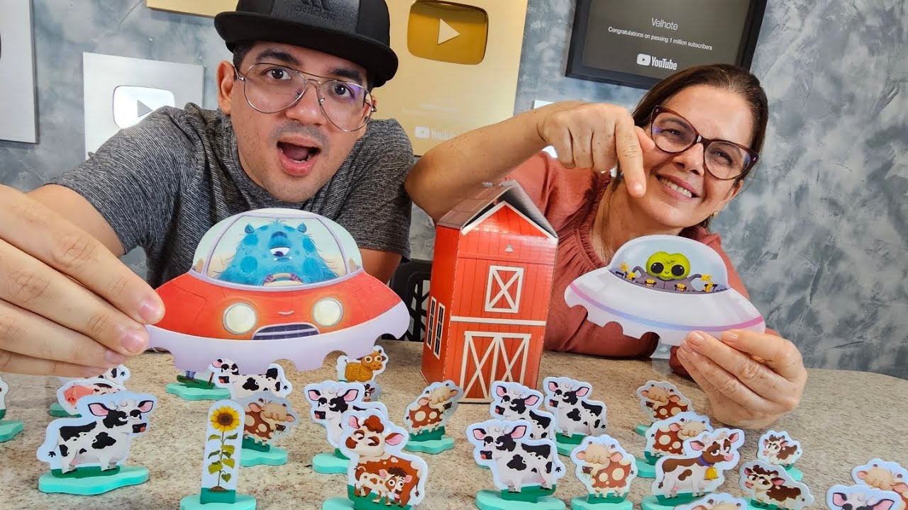 TENTAMOS ABDUZIR AS VACAS COM O DISCO VOADOR!!