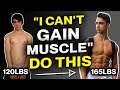 How To Gain Muscle As A Skinny Guy (HARDGAINER BULKING TIPS!)
