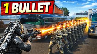 BO7 – I Tried Every Weapon to See How Many You Can Kill With ONE Bullet (INSANE Results)