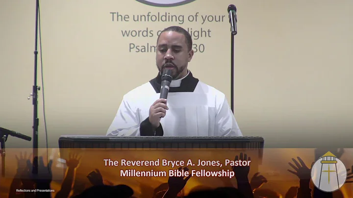 Installation service for Pastor Bryce Jones, Mille...