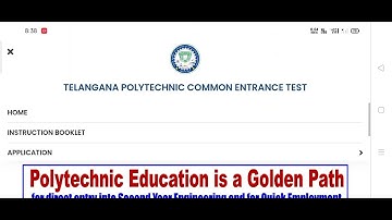 TS POLYCET 2023 results download rank card