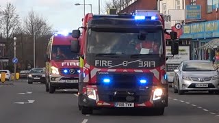 Ashton Technical Response Unit Responding - Greater Manchester Fire And Rescue Service