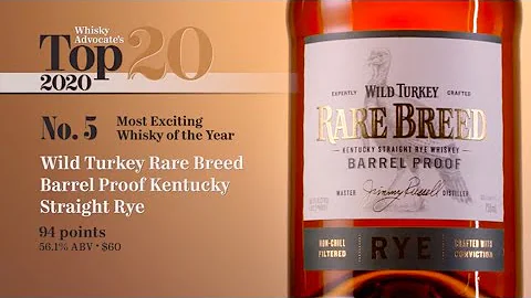 Wild Turkey Rare Breed Rye—#5 in Whisky Advocate's 2020 Top 20