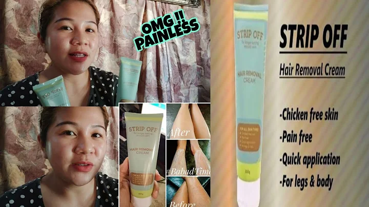 STRIP OFF|THE BEST HAIR REMOVAL CREAM|KRISTINE VAL...