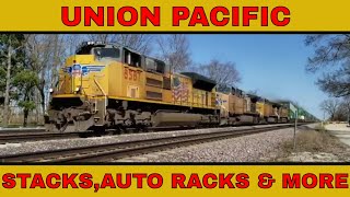 UNION PACIFIC | STACKS AND AUTO RACKS | RAILFANNING