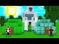 KAR CANAVARI YETİ VS EV !! 😱 - Minecraft