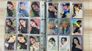 reorganizing my twice photocards collection per member