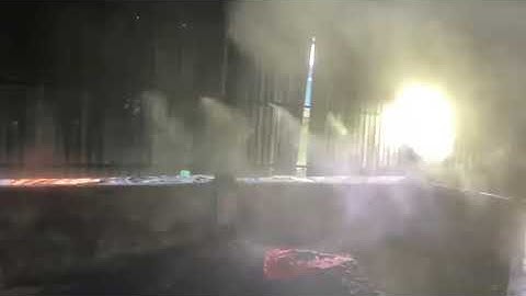 Dry Fog Dust Suppression System for ground hopper at Coal Mines & Power plants by Shuddh Biotech