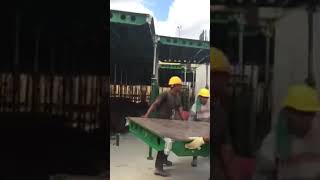 Green Formwork Setting up at site.