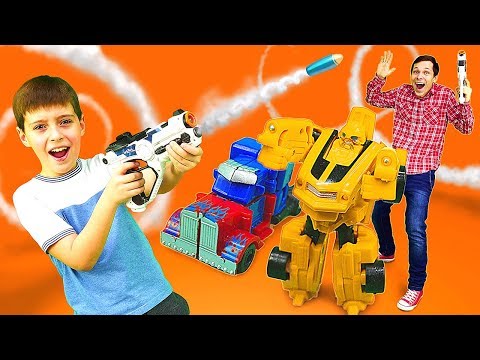Видео для детей. Лазертаг БЛАСТЕР. Играй с нами в LASER TAG!