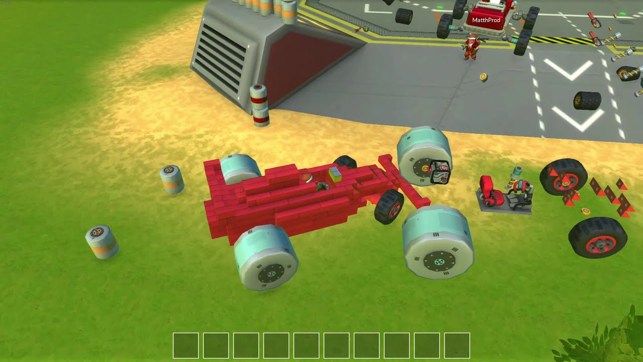 bug Scrap Mechanic avec MatthProd