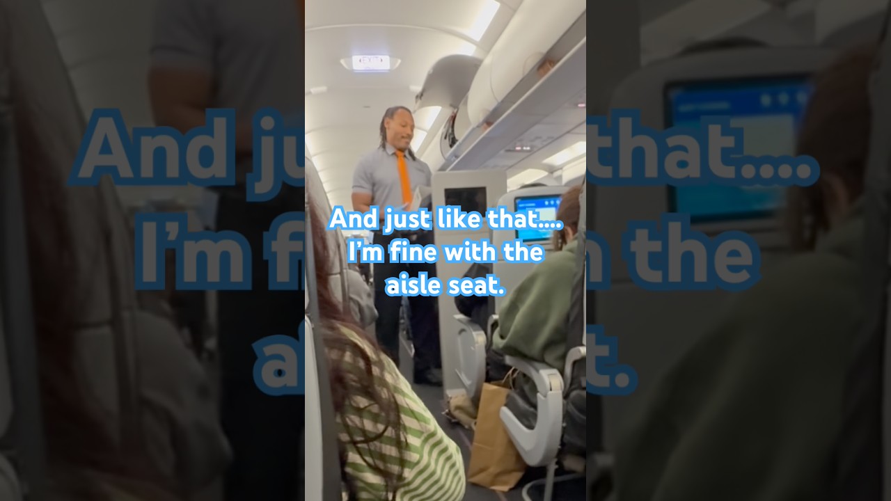 And Just Like That…. I’m fine With The Aisle Seat! #traveling #travel #cruise