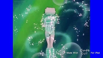 Mercury Power Make up [Sailor Moon HD Clip]