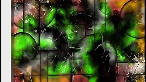 Abstract Digital Painting Easy For Beginners On Krita