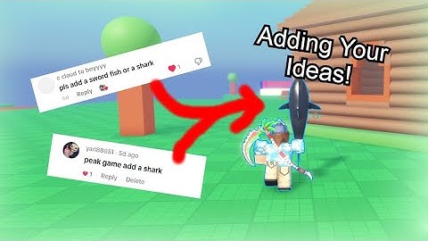 Adding Your Ideas to my Roblox Game!