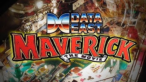 Data East Maverick pinball