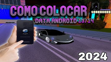 COMO COLOCAR DATA MODIFICADA NO SAMP MOBILE ANDROID 13/14 🕊️🕊️ ATUALIZADO!! (2024)