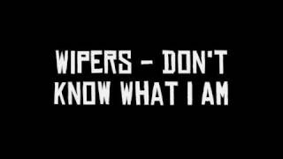 Watch Wipers Dont Know What I Am video