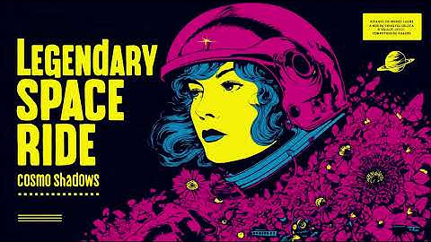 Legendary Space Ride | Cosmic synthwave & french house Music for your Ride to the Moon