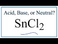 Tin(II) Chloride and pH Concepts