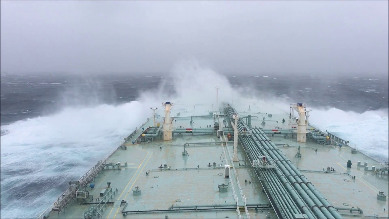 Διασχίζοντας το Cape Horn με 10 μποφόρ 10 Beaufort scale on a tanker