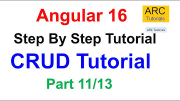 Angular 16 CRUD with Web API Tutorial Part #11 - Reactive Forms